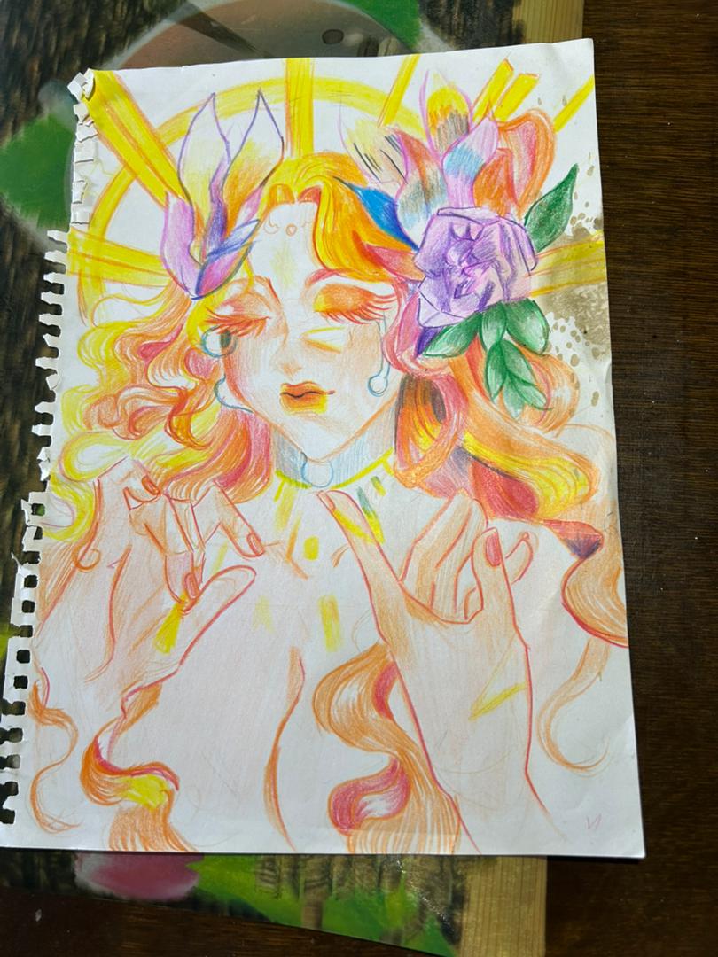 Dibujo de Gimena Salina